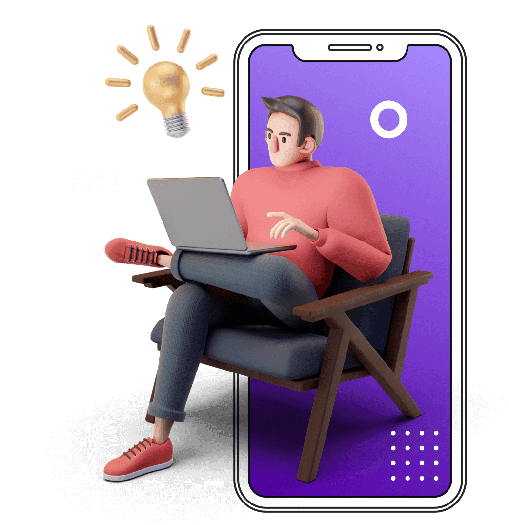 Person with AI